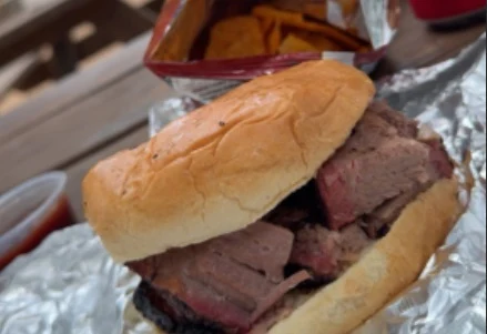 Two Meat Sandwich - Double the meat, double the flavor — your choice of two smoked meats