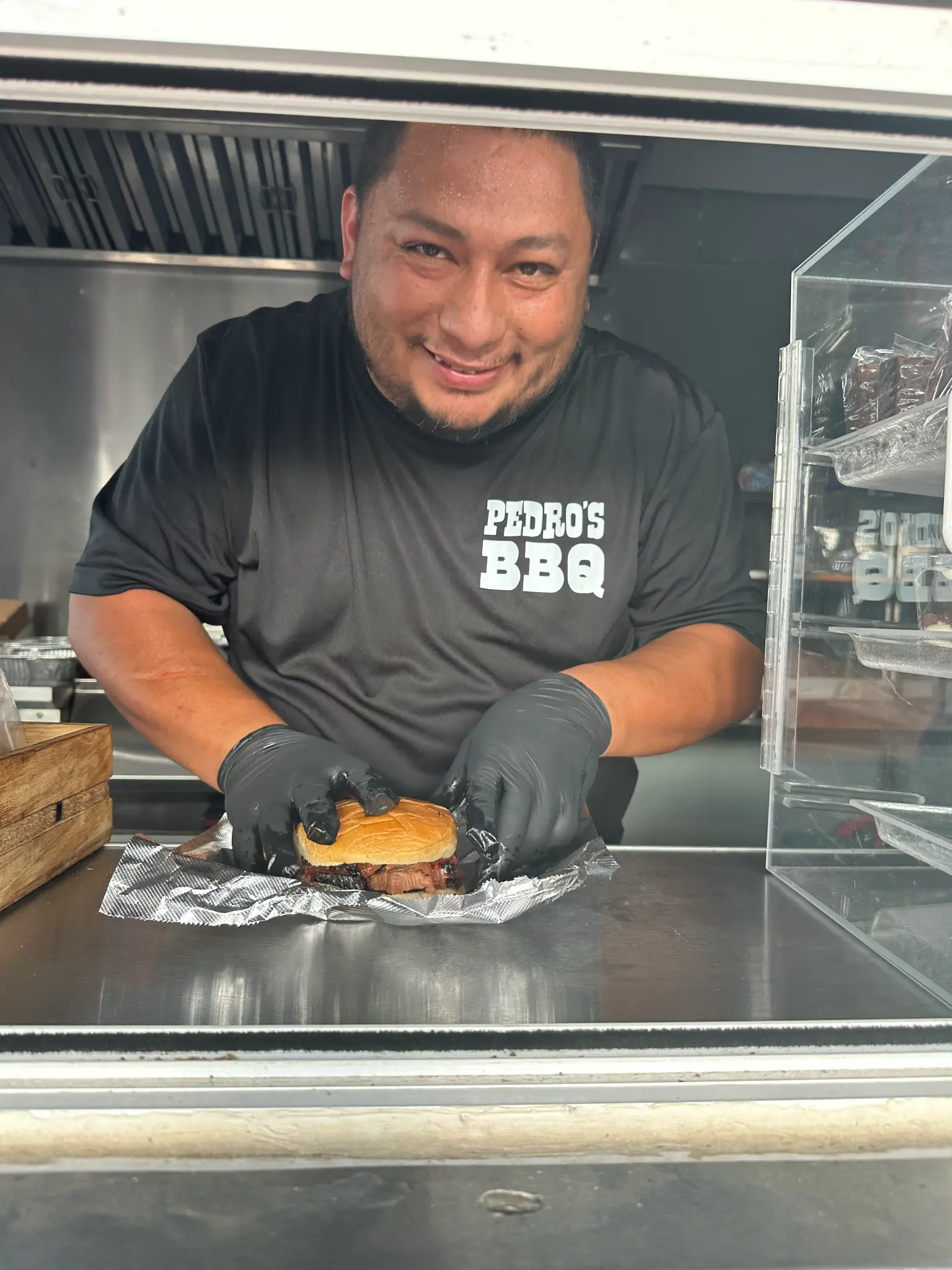 Brisket Sandwich with a Smile